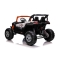 Duży Buggy dla dzieci UTV X3 Off-Road 2-osobowy 4 x 200W Pomarańczowy BBH-028.POM